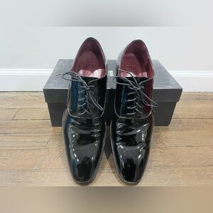 Boss Men’s Black Tuxedo Shoes Size 9.5